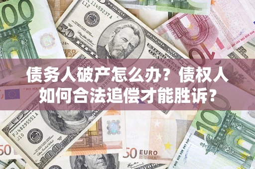 济南债务人破产怎么办？债权人如何合法追偿才能胜诉？
