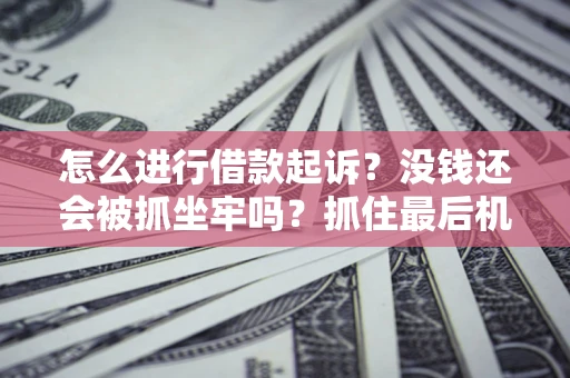 济南怎么进行借款起诉？没钱还会被抓坐牢吗？抓住最后机会！