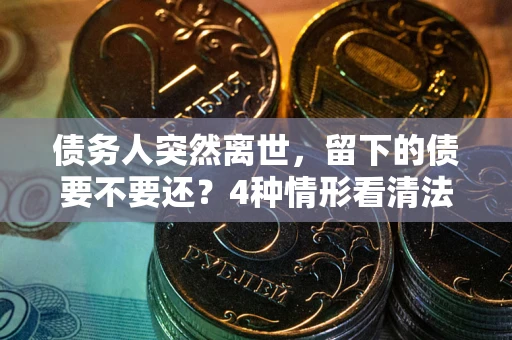 济南债务人突然离世，留下的债要不要还？4种情形看清法律判决
