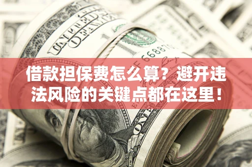 济南借款担保费怎么算？避开违法风险的关键点都在这里！
