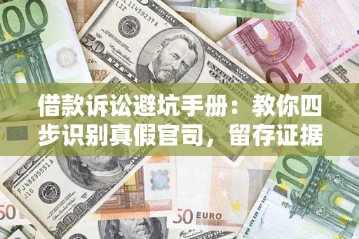 济南借款诉讼避坑手册：教你四步识别真假官司，留存证据不踩雷