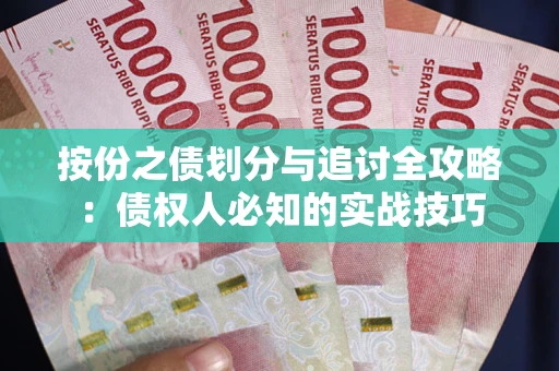 济南按份之债划分与追讨全攻略：债权人必知的实战技巧