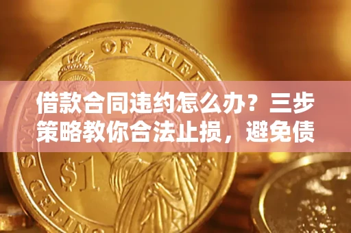 济南借款合同违约怎么办？三步策略教你合法止损，避免债务危机升级