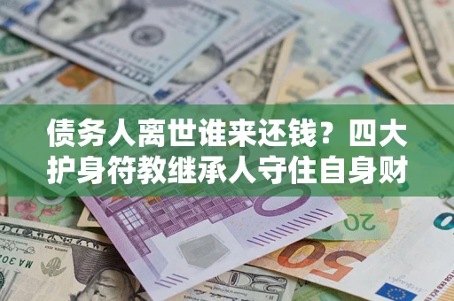 济南债务人离世谁来还钱？四大护身符教继承人守住自身财产